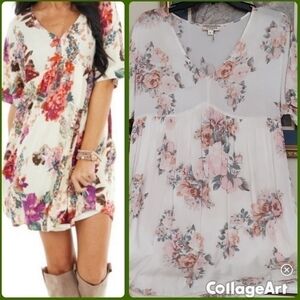 2for$10 Babydoll floral dress S Sexy Comfortable Feminine Coquette